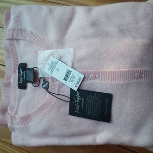 Lord and taylor cashmere button cardigan pink xl